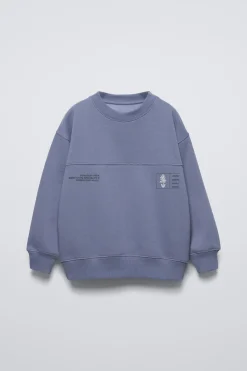 Niños ZARA 6 - 14 Años·Sudaderas<SUDADERA ESTAMPADO CORTE