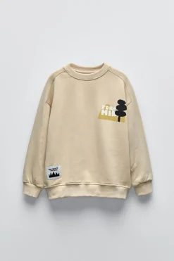 Niños ZARA 6 - 14 Años·Sudaderas<SUDADERA ESTAMPDO RELIEVE
