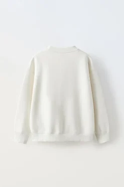 Niños ZARA 6 - 14 Años·Sudaderas<SUDADERA FELPA BÁSICA