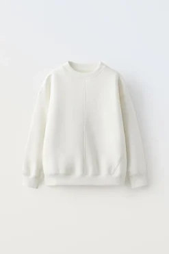 Niños ZARA 6 - 14 Años·Sudaderas<SUDADERA FELPA BÁSICA