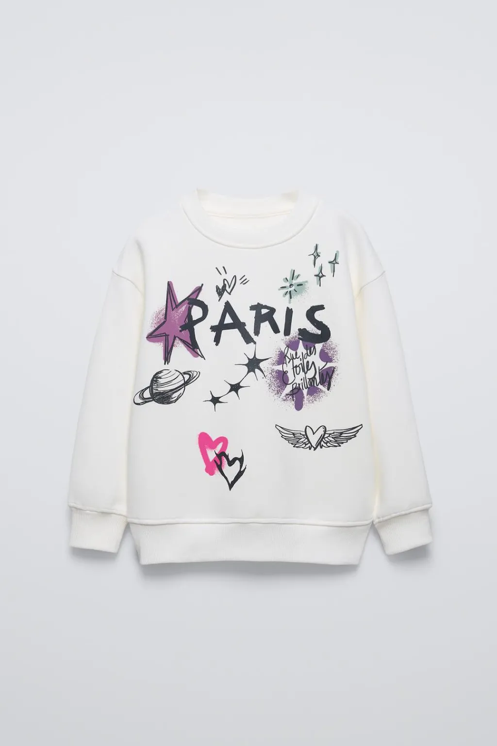 Niños ZARA 6 - 14 Años·Sudaderas<SUDADERA GRAFFITI