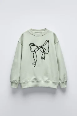 Niños ZARA 6 - 14 Años·Sudaderas<SUDADERA LAZO