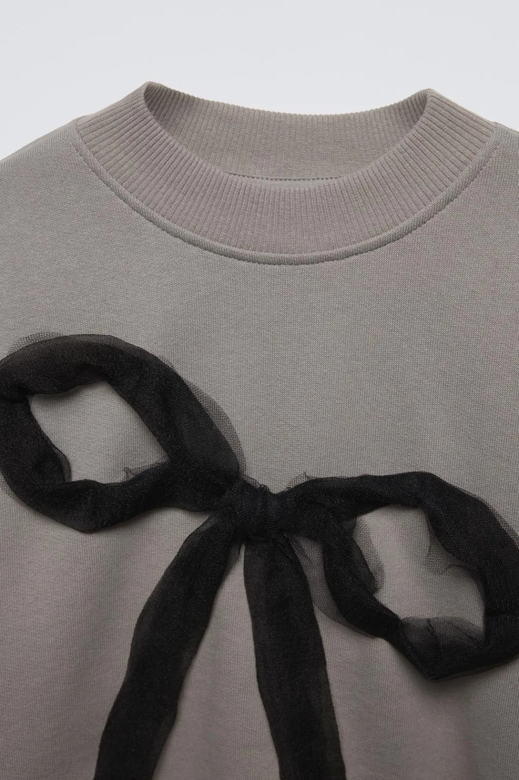Niños ZARA 6 - 14 Años·Sudaderas<SUDADERA LAZO TUL