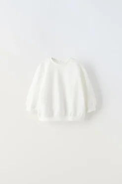 Niños ZARA 6 - 18 Meses·Conjuntos|6 - 18 Meses·Sudaderas<SUDADERA LISA