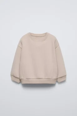Niños ZARA 1½ - 6 Años·Sudaderas|1½ - 6 Años·Chándal<SUDADERA LISA WAFFLE