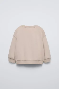 Niños ZARA 1½ - 6 Años·Sudaderas|1½ - 6 Años·Chándal<SUDADERA LISA WAFFLE