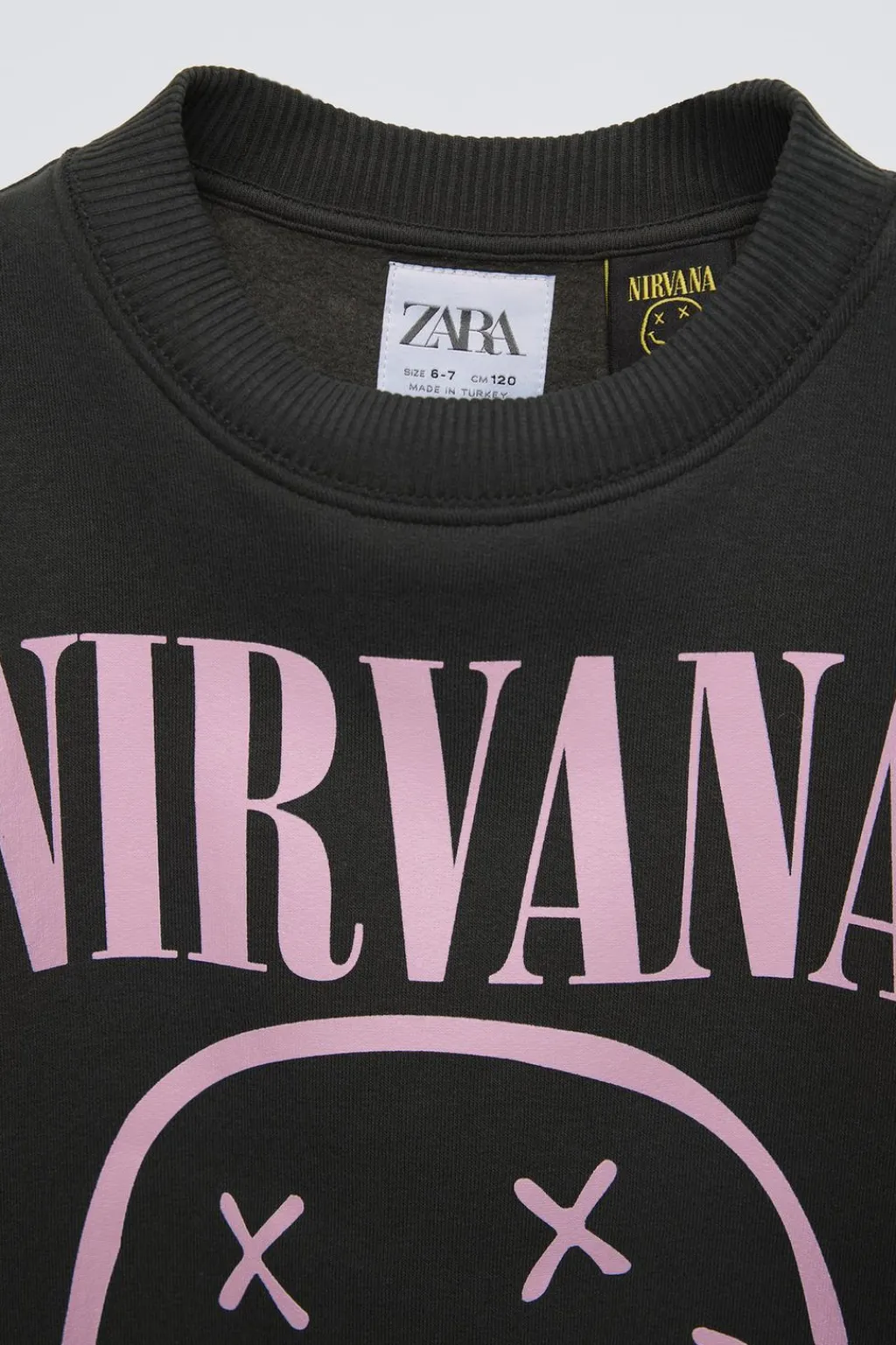 Niños ZARA 6 - 14 Años·Sudaderas<SUDADERA NIRVANA ©