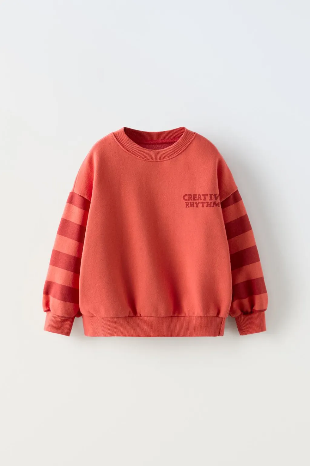 Niños ZARA 1½ - 6 Años·Sudaderas|1½ - 6 Años·Sudaderas<SUDADERA RAYAS MANGA