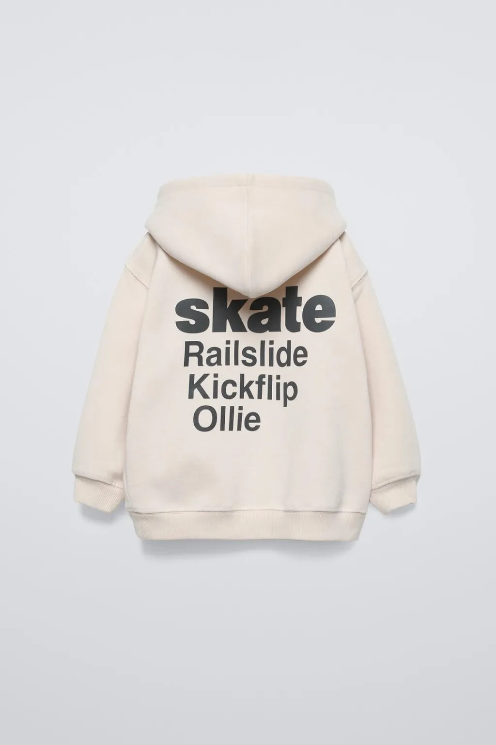 Niños ZARA 1½ - 6 Años·Sudaderas|1½ - 6 Años·Sudaderas<SUDADERA SKATE TEXTO REFLECTANTE