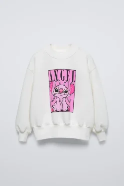 Niños ZARA 6 - 14 Años·Sudaderas<SUDADERA STITCH & ANGEL © DISNEY