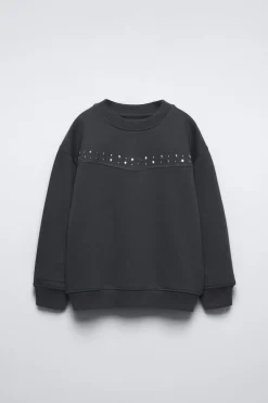 Niños ZARA 6 - 14 Años·Sudaderas<SUDADERA TACHAS
