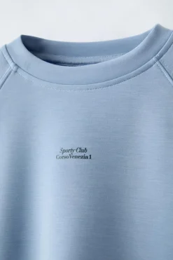 Niños ZARA 6 - 14 Años·Sudaderas<SUDADERA TEXTO