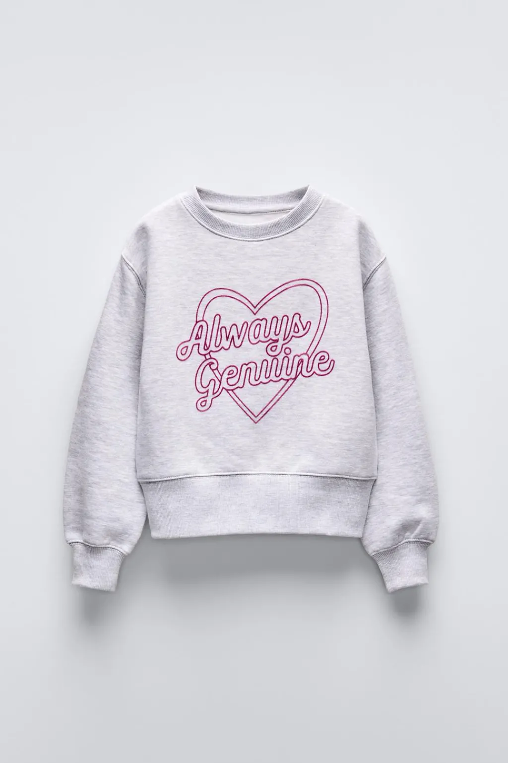 Niños ZARA 6 - 14 Años·Sudaderas|6 - 14 Años·Deporte / Jogging<SUDADERA TEXTO FLOCK
