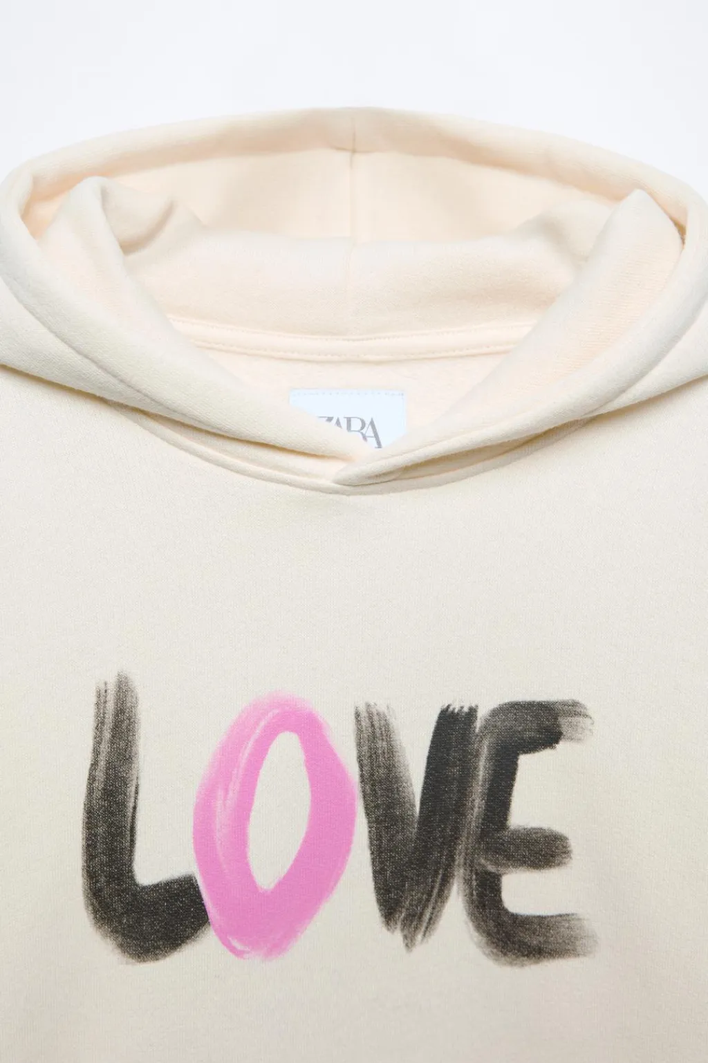 Niños ZARA 6 - 14 Años·Sudaderas<SUDADERA TEXTO LOVE