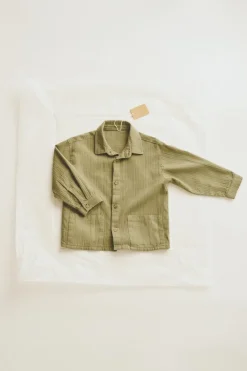 Niños ZARA 1½ - 6 Años·Camisas / Sobrecamisas|1½ - 6 Años·Total Look<TIMELESZ - CAMISA SEERSUCKER