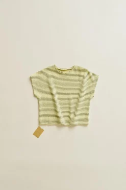 Niños ZARA 1½ - 6 Años·Camisetas|6 - 18 Meses·Camisetas<TIMELESZ - CAMISETA RAYA TEJIDA