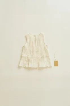 Niños ZARA 1½ - 6 Años·Camisas|1½ - 6 Años·Total Look<TIMELESZ - TOP TEXTURA LAZO
