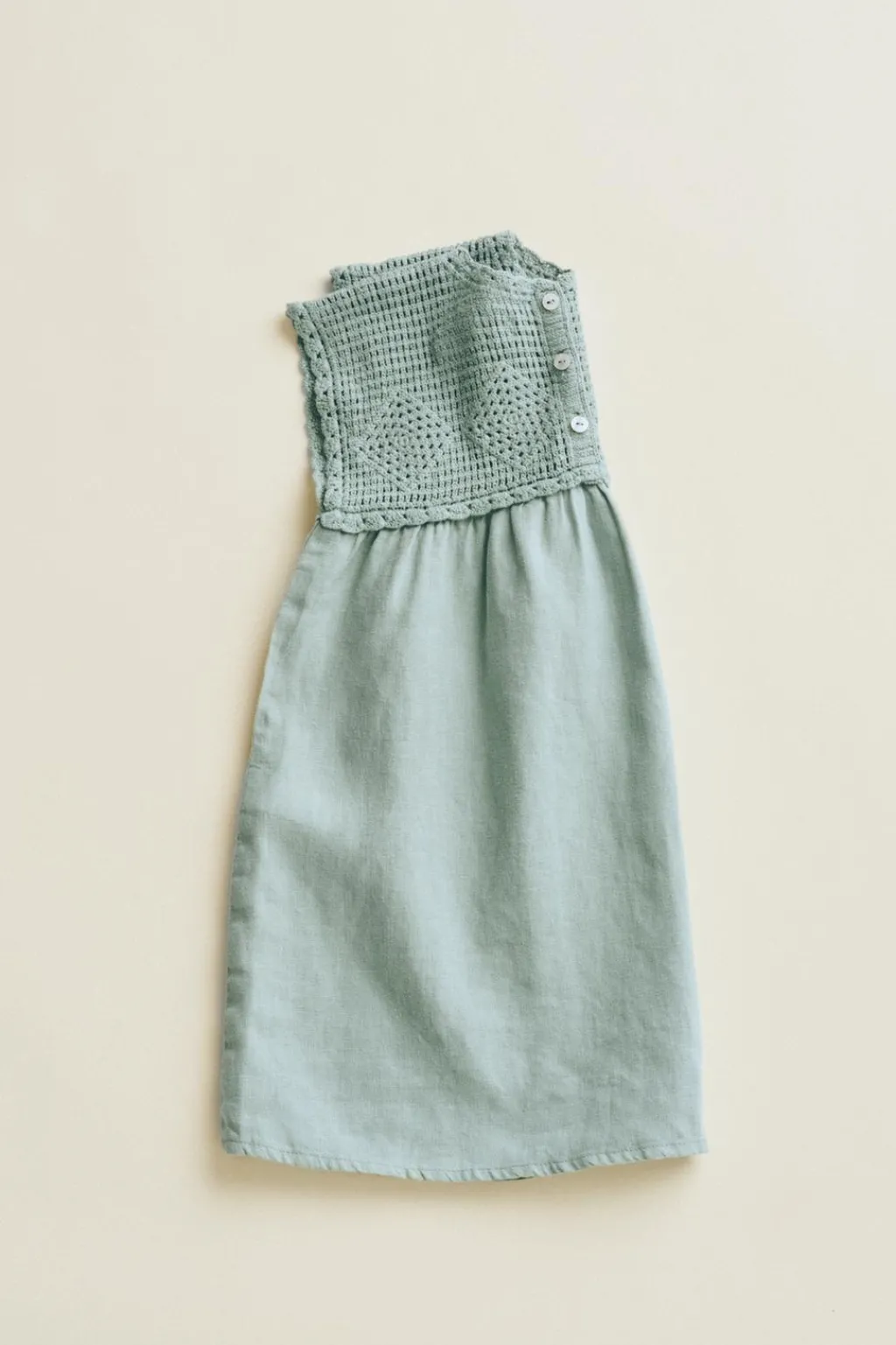 Niños ZARA 1½ - 6 Años·Vestidos / Petos|6 - 18 Meses·Vestidos / Monos<TIMELESZ - VESTIDO COMBINADO CROCHET