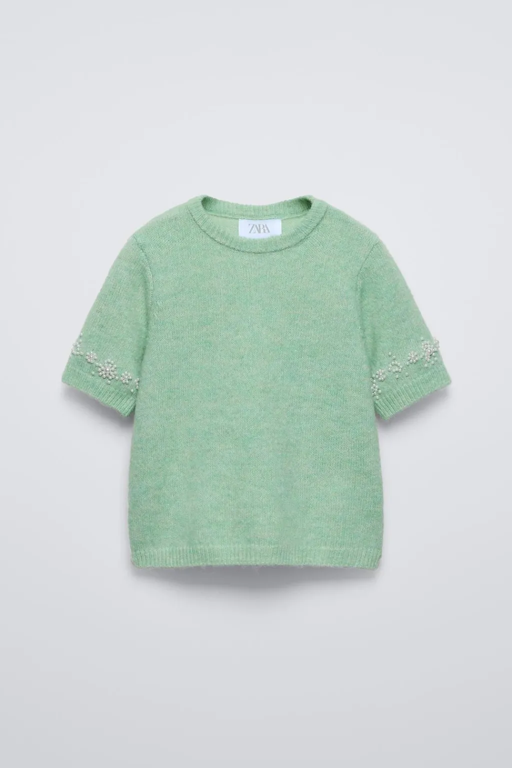 Niños ZARA 6 - 14 Años·Punto|6 - 14 Años·Total Look<TOP PUNTO PERLAS