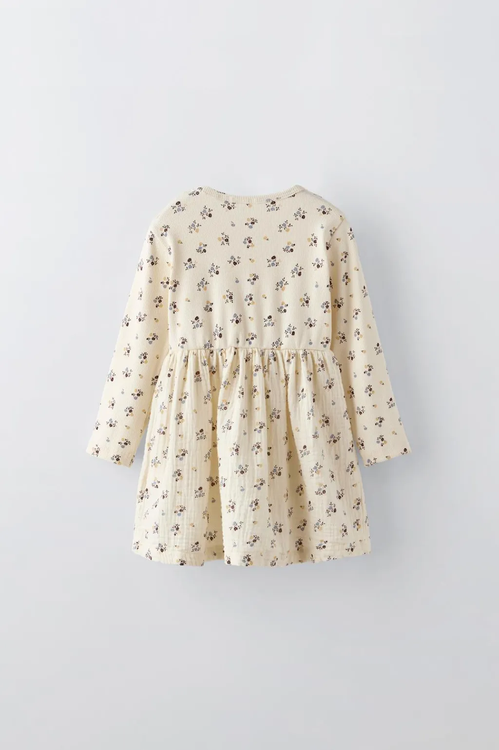 Niños ZARA 1½ - 6 Años·Vestidos / Petos|1½ - 6 Años·Total Look<VESTIDO COMBINADO FLORES
