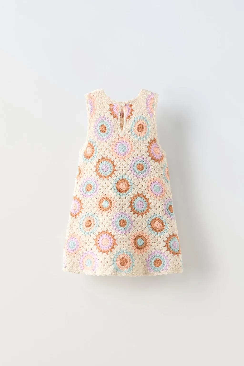 Niños ZARA 1½ - 6 Años·Vestidos / Petos|1½ - 6 Años·Punto<VESTIDO CROCHET