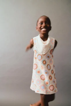 Niños ZARA 1½ - 6 Años·Vestidos / Petos|1½ - 6 Años·Punto<VESTIDO CROCHET