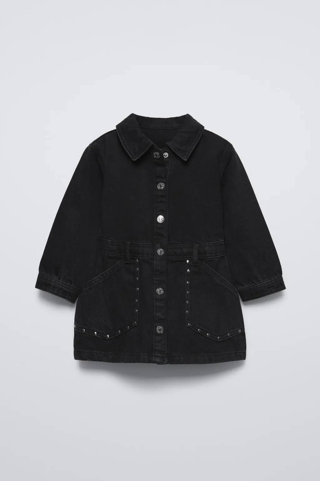 Niños ZARA 1½ - 6 Años·Vestidos / Petos|1½ - 6 Años·Jeans / Denim<VESTIDO DENIM TACHAS