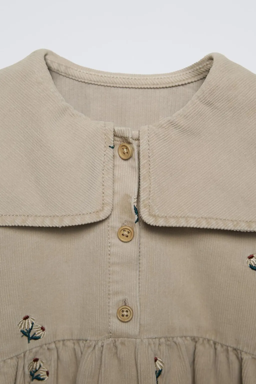 Niños ZARA 1½ - 6 Años·Vestidos / Petos|6 - 18 Meses·Vestidos / Monos<VESTIDO PANA