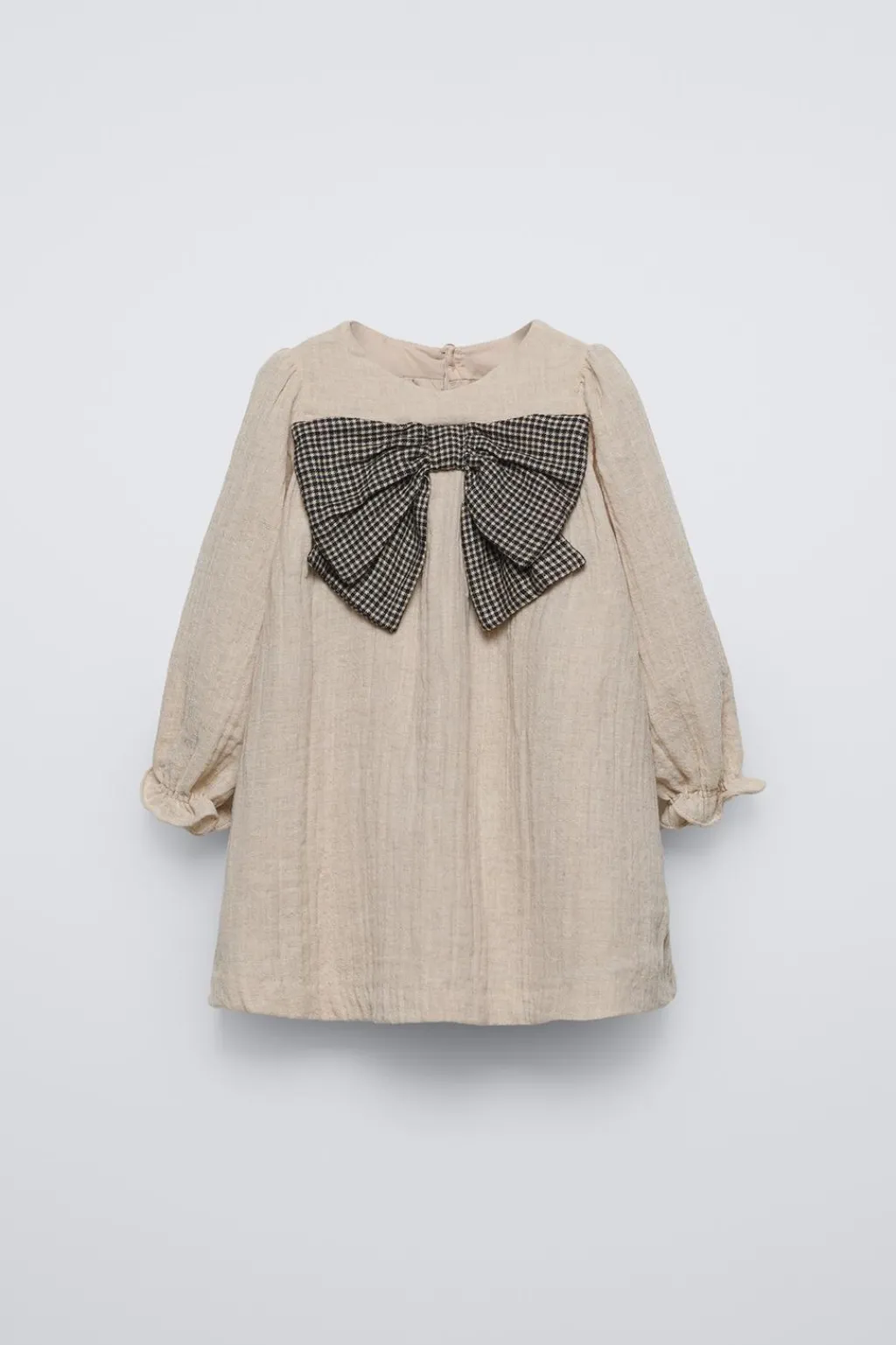 Niños ZARA 1½ - 6 Años·Vestidos / Petos|6 - 18 Meses·Vestidos / Monos<VESTIDO TEXTURA LAZO