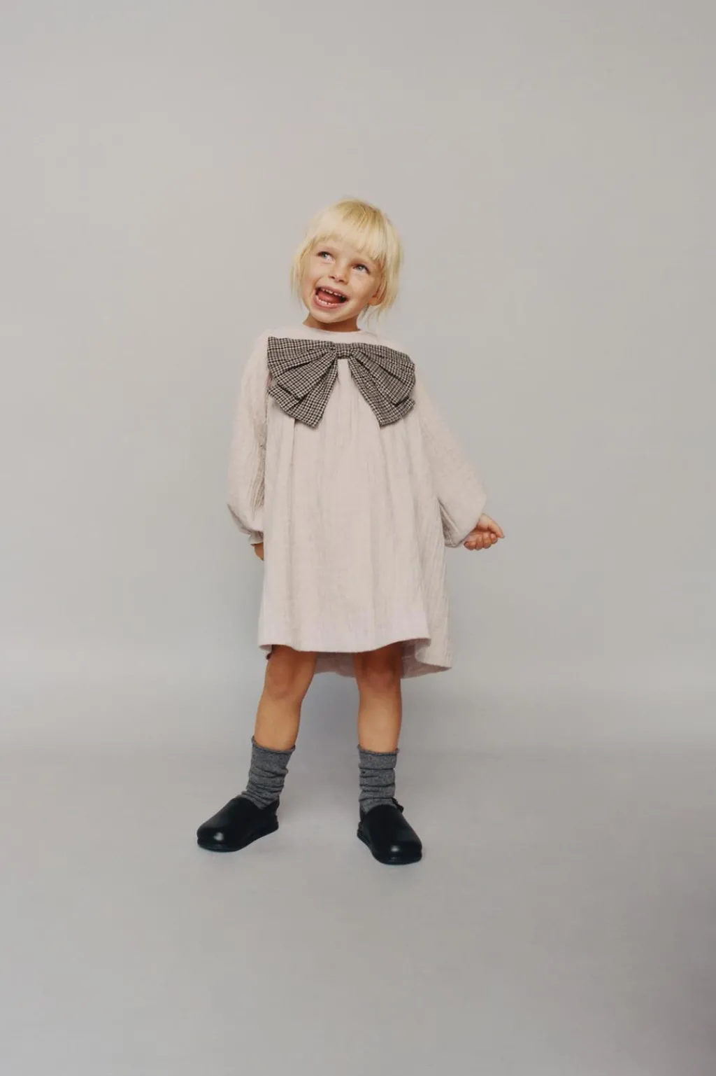 Niños ZARA 1½ - 6 Años·Vestidos / Petos|6 - 18 Meses·Vestidos / Monos<VESTIDO TEXTURA LAZO
