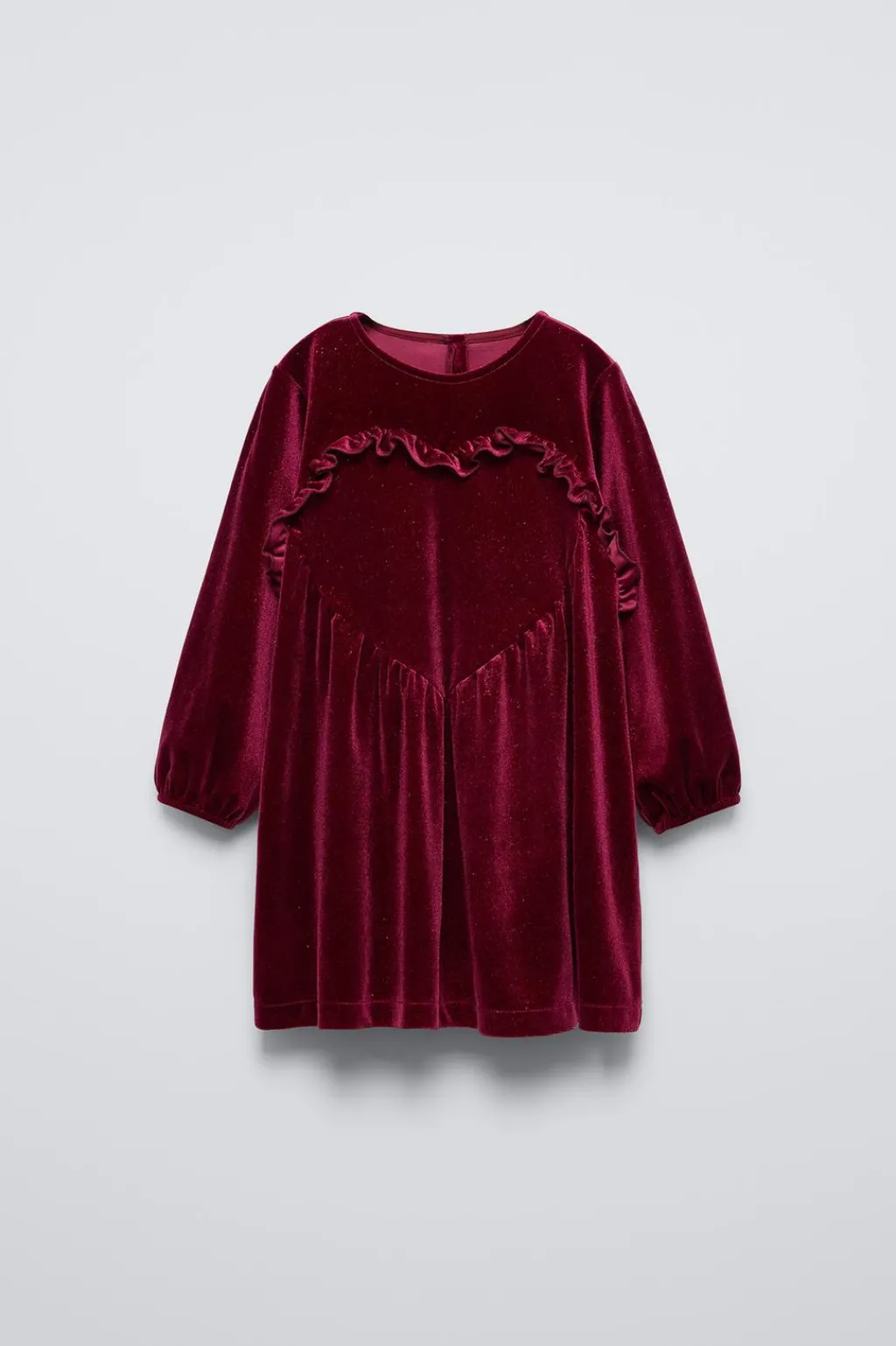 Niños ZARA 1½ - 6 Años·Vestidos / Petos<VESTIDO VELVET BRILLOS