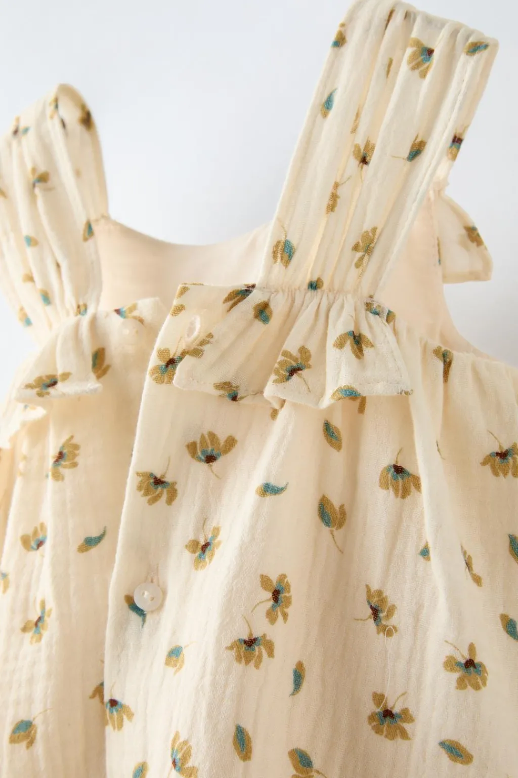 Niños ZARA 6 - 18 Meses·Vestidos / Monos|6 - 18 Meses·Braguitas / Bermudas<VESTIDO Y BRAGUITA FLORES