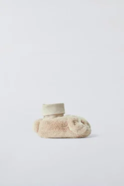 Niños ZARA 0 - 6 Meses·Patucos<ZAPATILLA DE CASA CONEJITO
