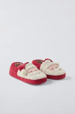 Niños ZARA 6 - 14 Años·Zapatos|6 - 14 Años·Zapatos<ZAPATILLA DE CASA PAPÁ NOEL