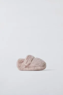 Niños ZARA 0 - 6 Meses·Patucos<ZAPATILLA DE CASA PELO