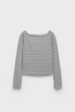Niños ZARA Z3D +14 Años·Partes De Arriba<Z3D CAMISETA DOBLE RAYA