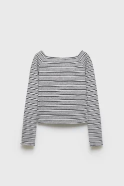 Niños ZARA Z3D +14 Años·Partes De Arriba<Z3D CAMISETA DOBLE RAYA