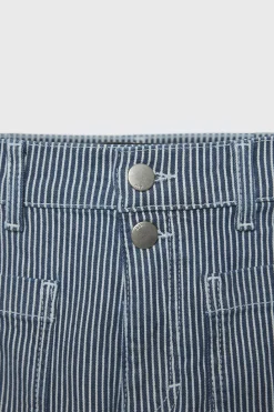 Niños ZARA Z3D +14 Años·Partes De Abajo<Z3D JEANS WIDE LEG RAYAS