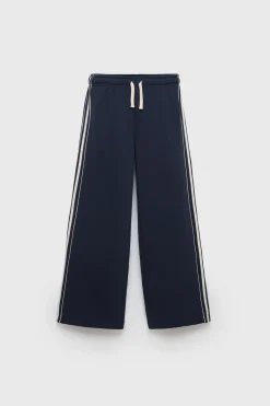 Mujer/Niños ZARA Z3D +14 Años·Partes De Abajo<Z3D PANTALÓN WIDE LEG BANDAS LATERALES
