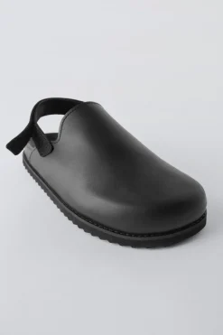 Niños ZARA 6 - 14 Años·Zapatos|6 - 14 Años·Zapatos<ZUECO PIEL