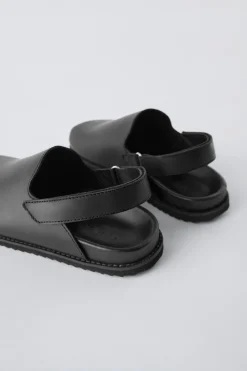 Niños ZARA 6 - 14 Años·Zapatos|6 - 14 Años·Zapatos<ZUECO PIEL